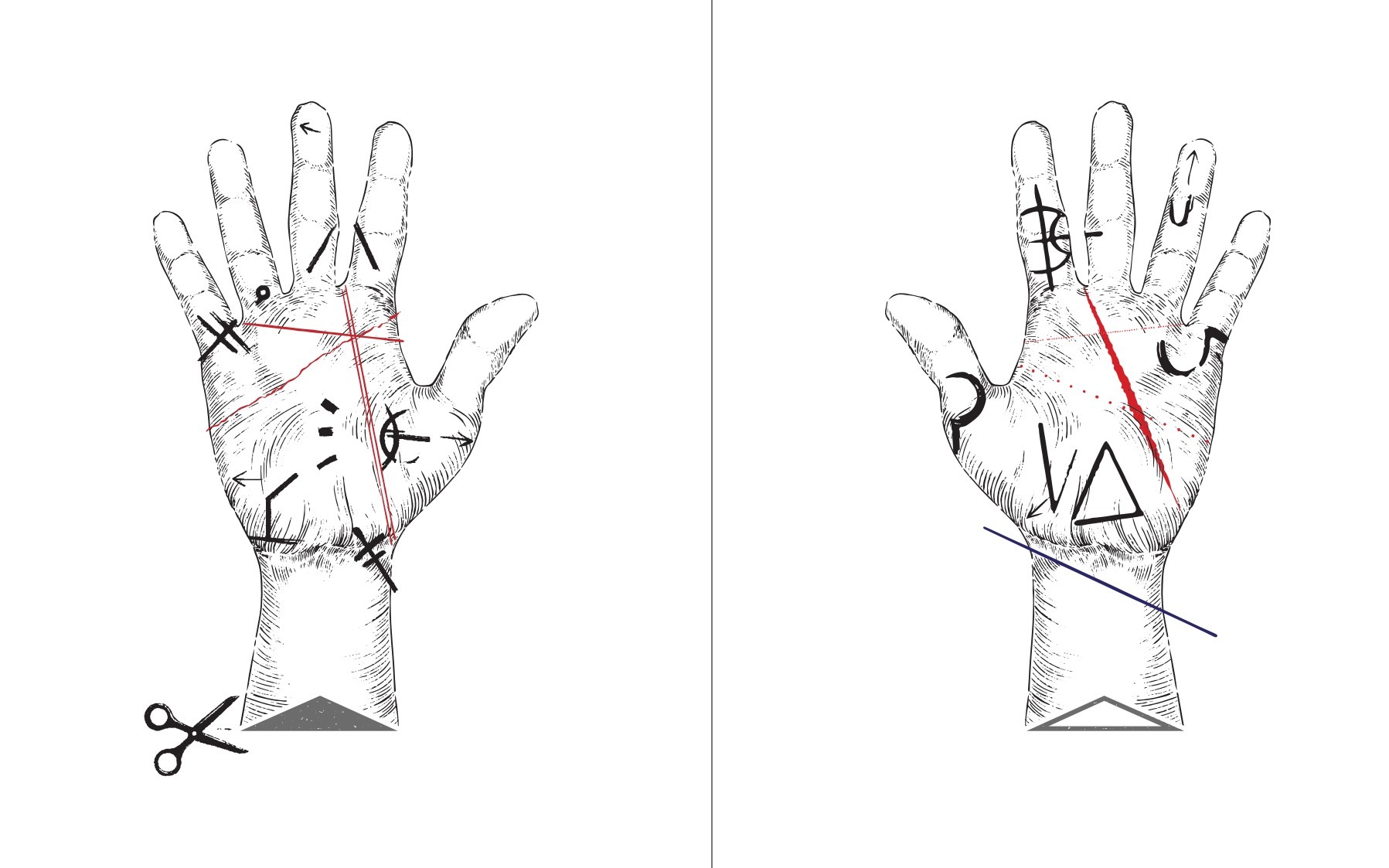 Horrors Untold - Hunter's Hand Cutout