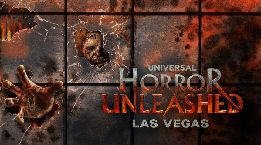 Universal Horror Unleashed Teaser Photo for the Las Vegas Attraction featuring The Texas Chainsaw Massacre.